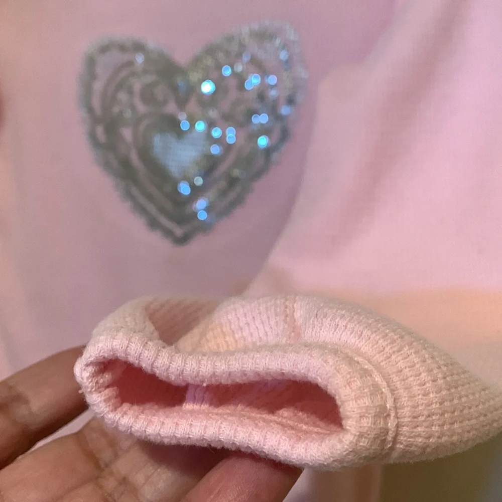 Used pink girl’s Koala kids long sleeve top blouse with small stain - Picture 10 of 16